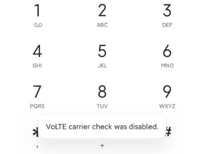 小米11volte未注册如何处理。