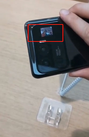 小米11ultra副屏怎么自拍。