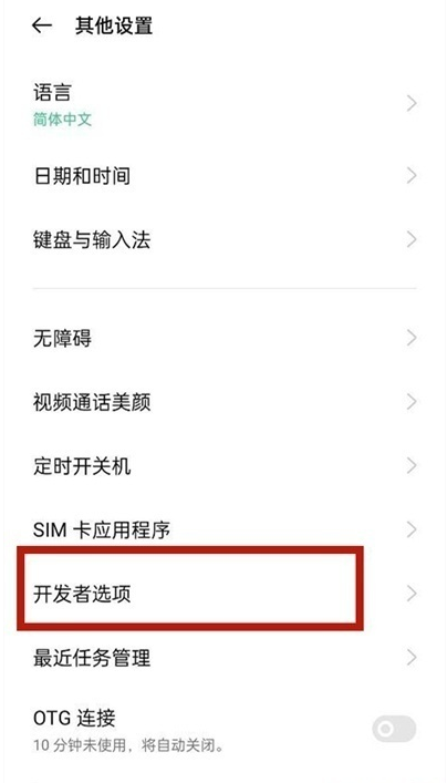 一加9r怎么打开开发者选项。