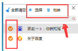 游隼浏览器清空历史记录的操作流程。
