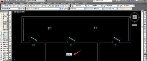 在AutoCAD图纸里加注释文字的详细操作。