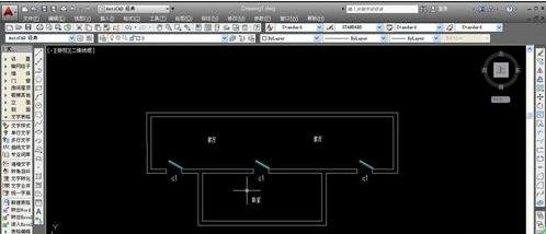 在AutoCAD图纸里加注释文字的详细操作。