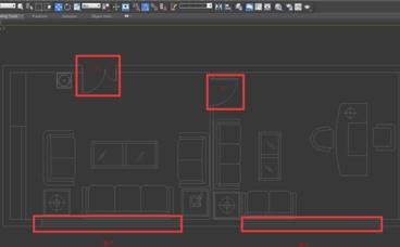 在cad里导入3dmax后建模的详细操作。