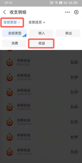 支付宝小荷包如何查看明细。