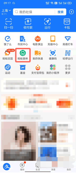 支付宝东宁保护地如何领。