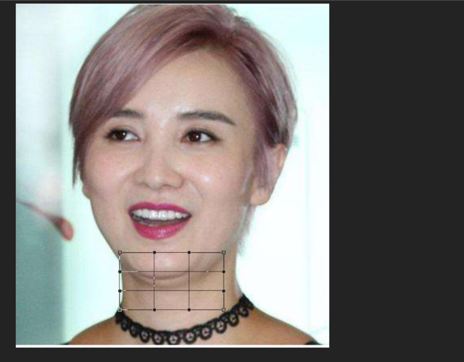 照片中双下巴太抢镜,用PS分分钟去除