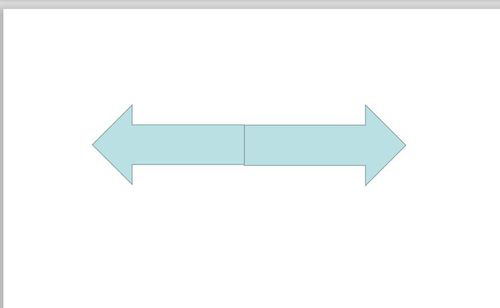 在WPS的PPT中绘制一个双箭头的操作过程。