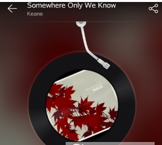 在网易云音乐中保存海报的具体步骤。