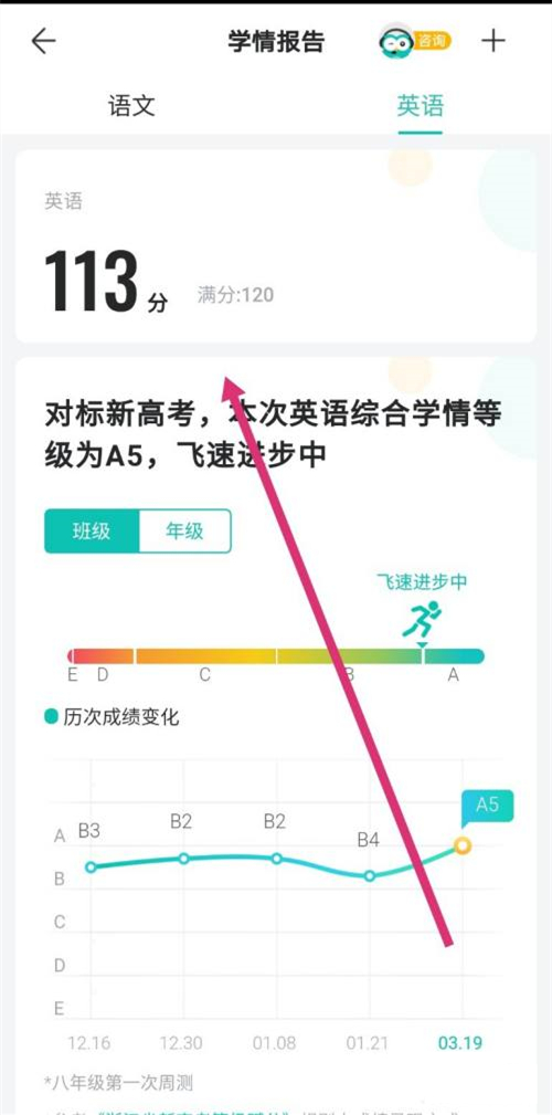 智学网隐藏了成绩怎么查成绩。