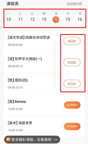作业帮直播课的试听在哪里看回放。